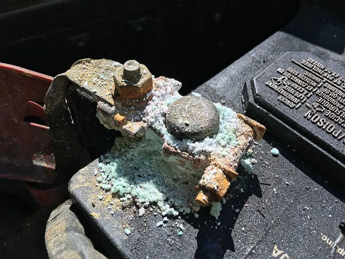 battery terminal corrosion