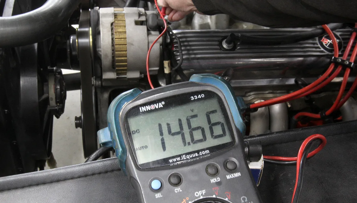 car alternator charging test