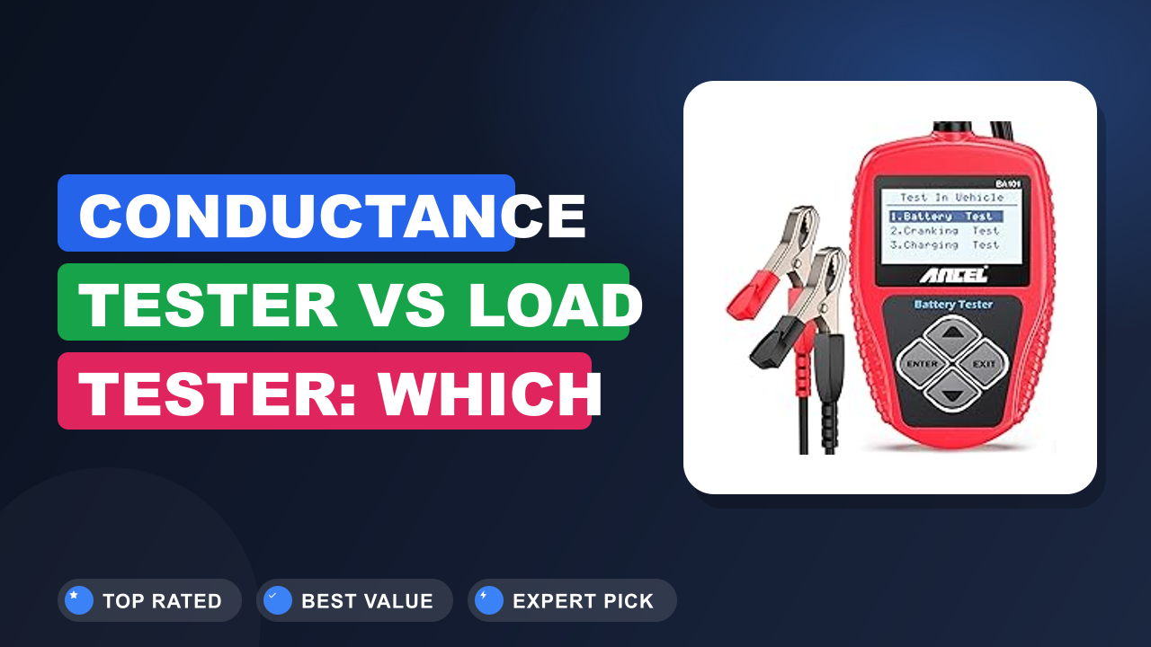 Conductance Tester vs Load Tester: Which Should You Buy?