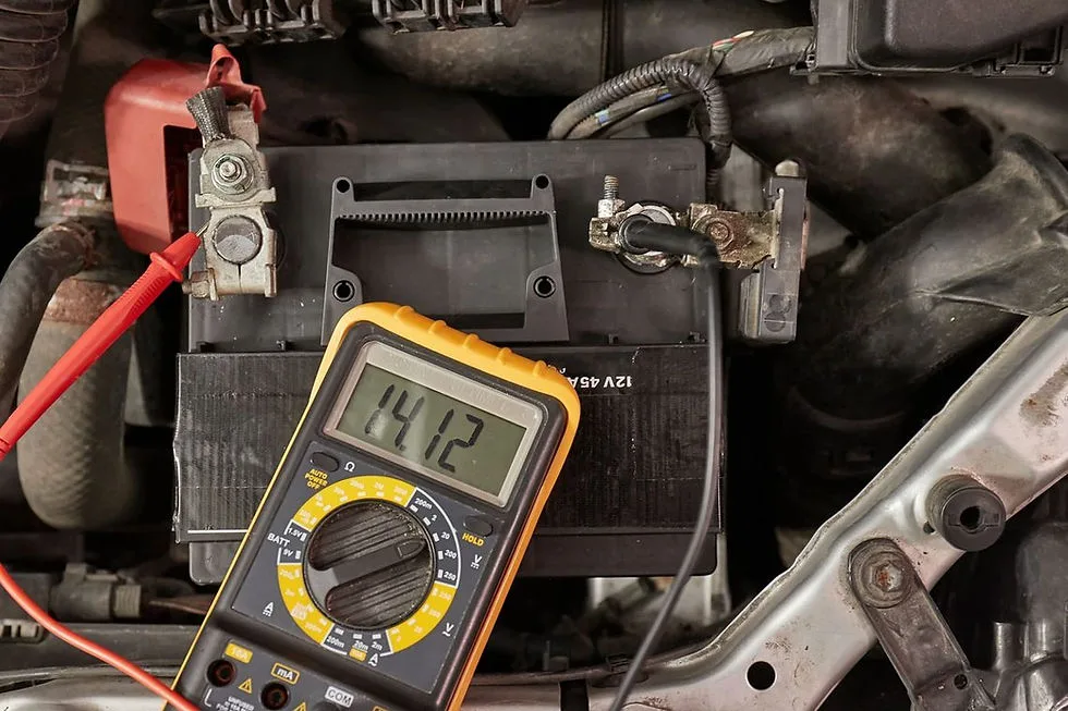 healthy car battery voltage
