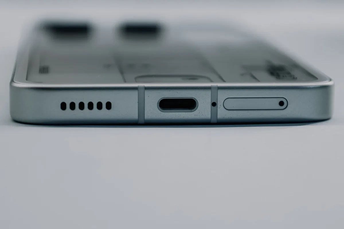 USB-C charging port