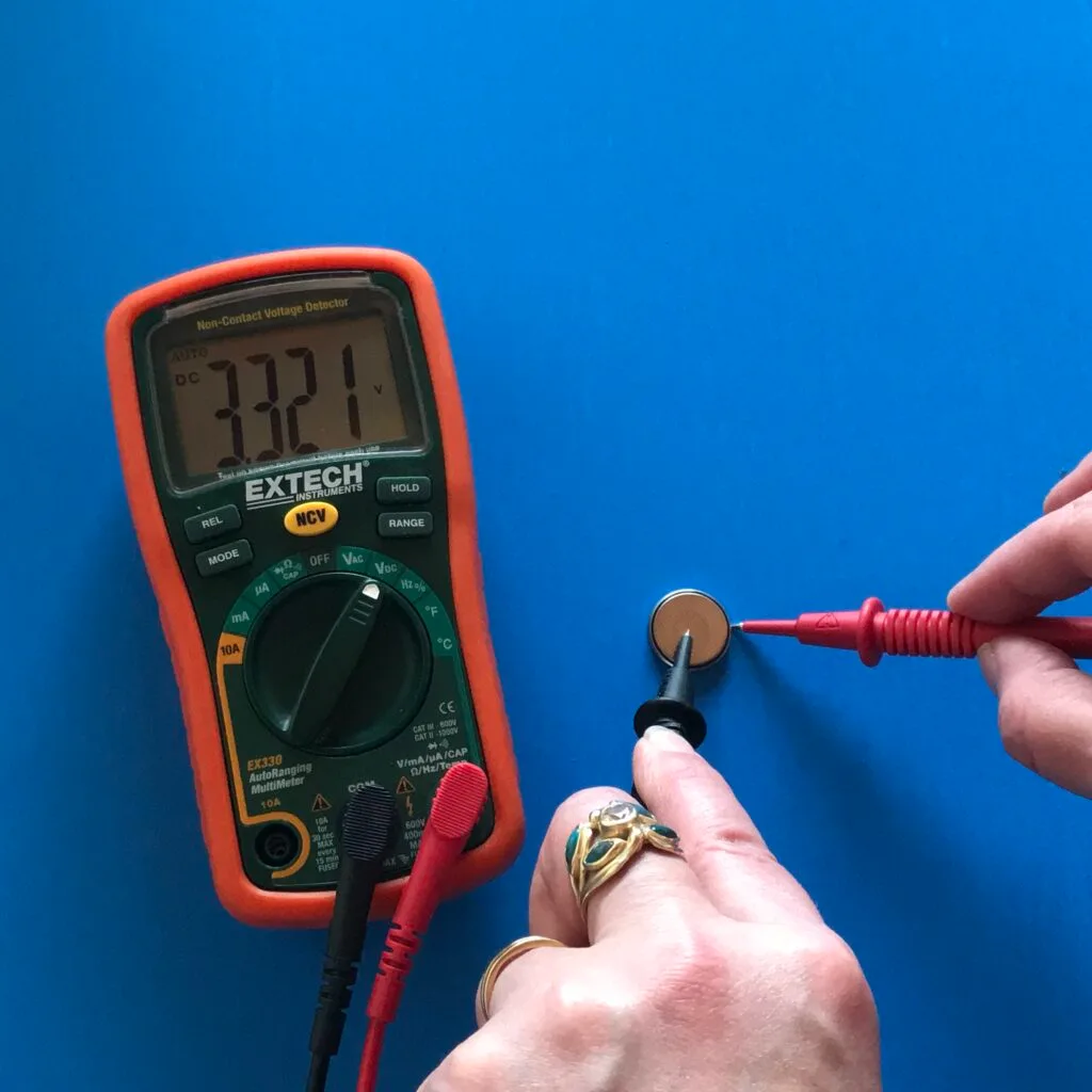 battery voltage drop test