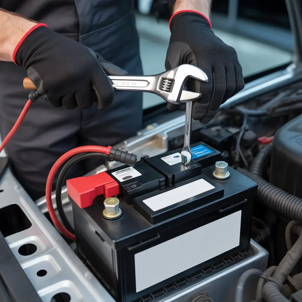 car battery negative terminal disconnect