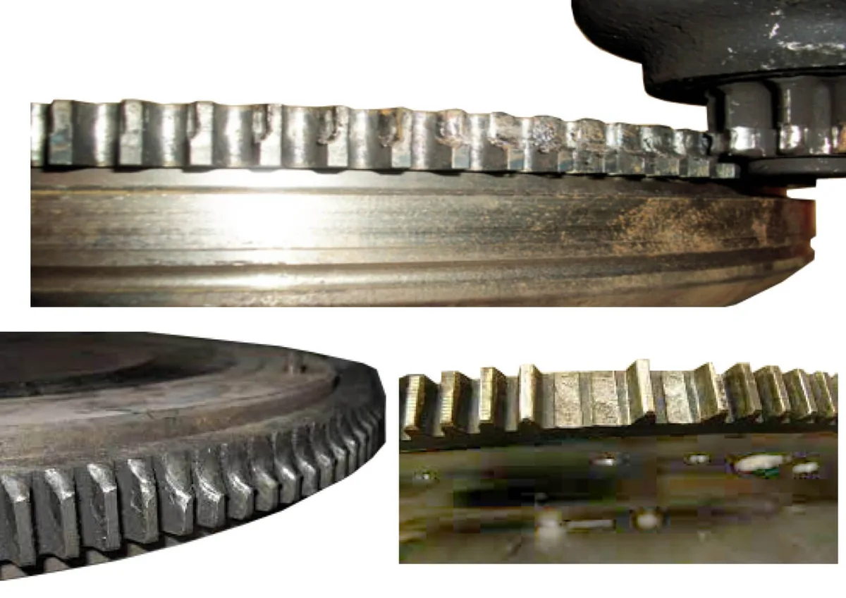 flywheel ring gear damage