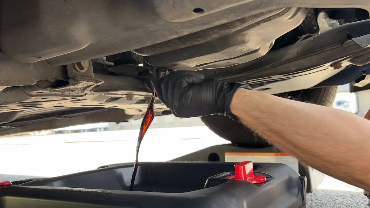 how to change oil step by step for beginners