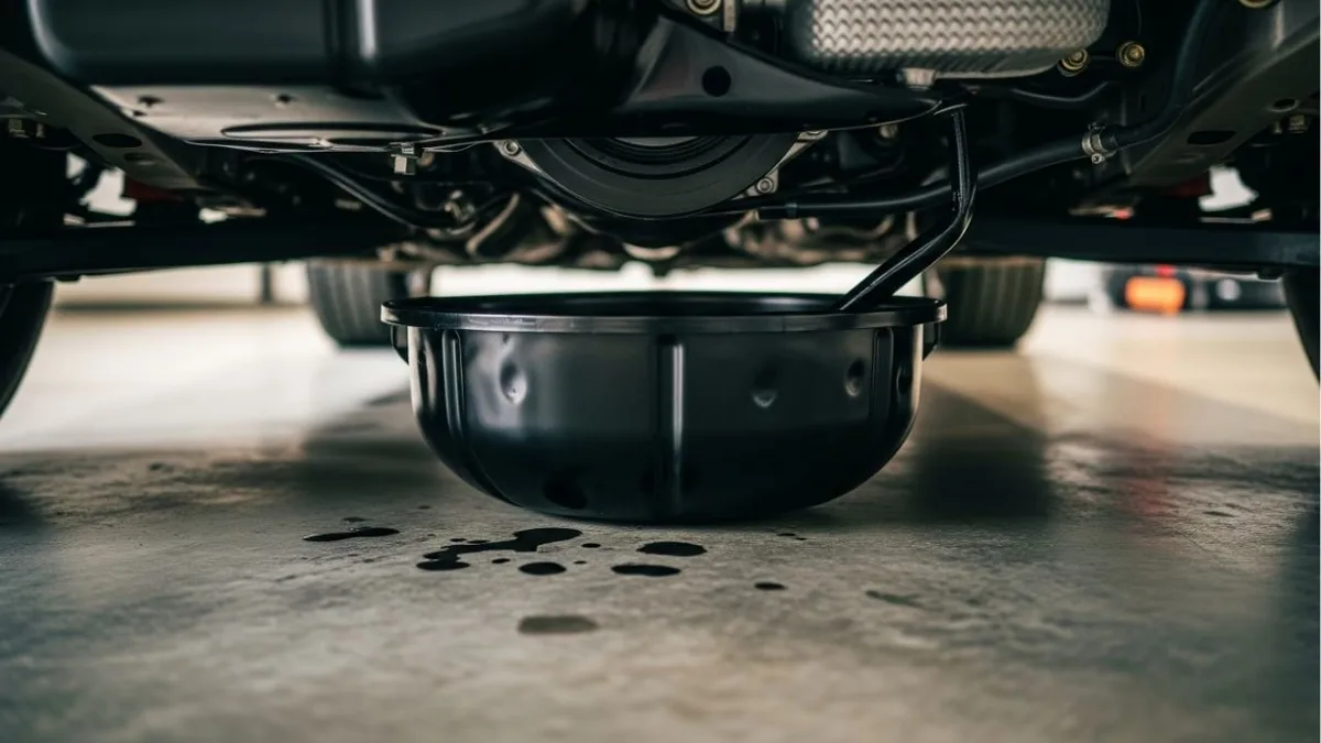 how to do an oil change without making a mess