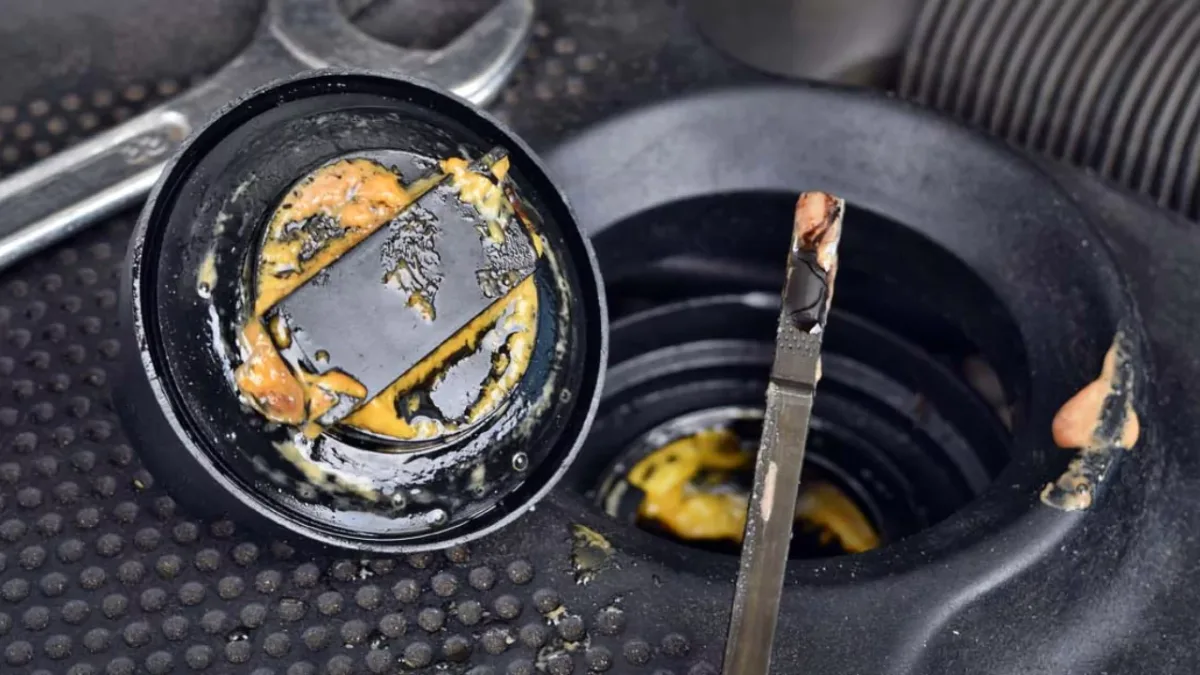 moisture condensation in engine crankcase