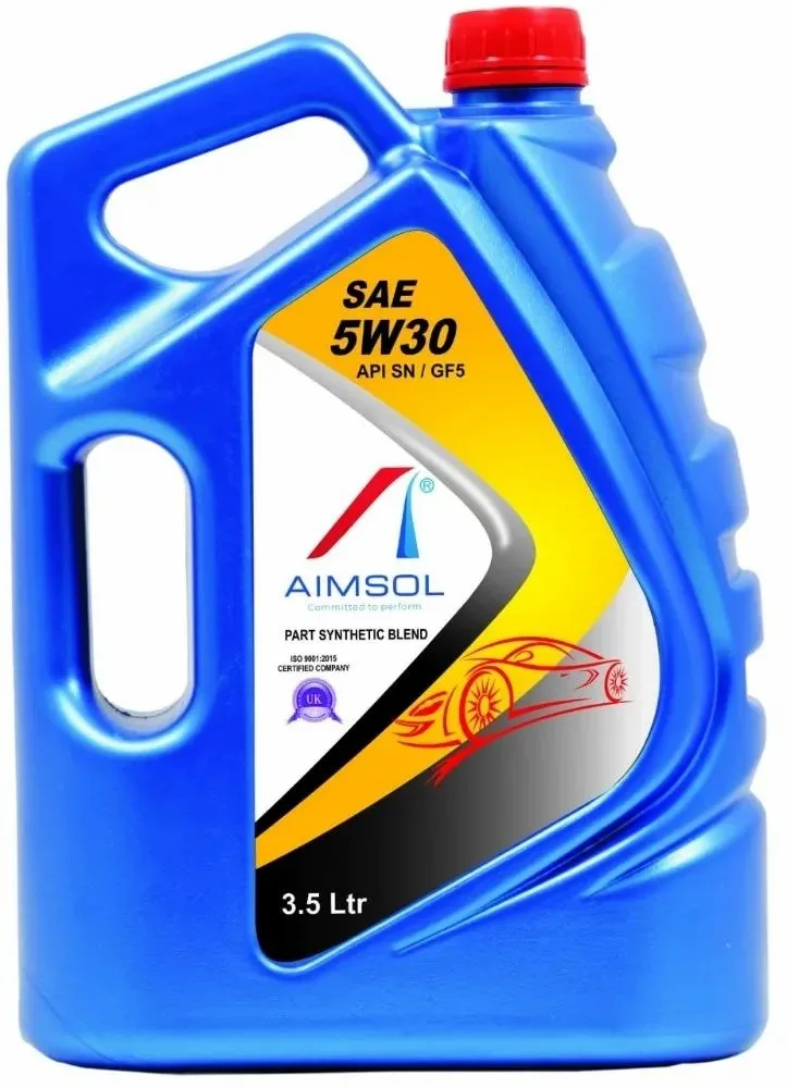 SAE viscosity grade oil bottle