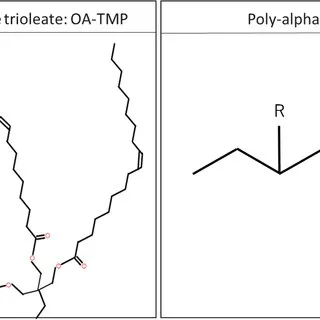 synthetic base oil molecules